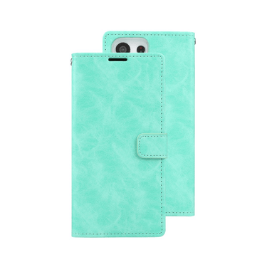 Samsung Galaxy S24 Ultra Compatible Case Cover: Blue Moon Diary - Mint